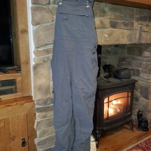 Duluth Trading Womens Garden Bib Coal Overalls Mx31